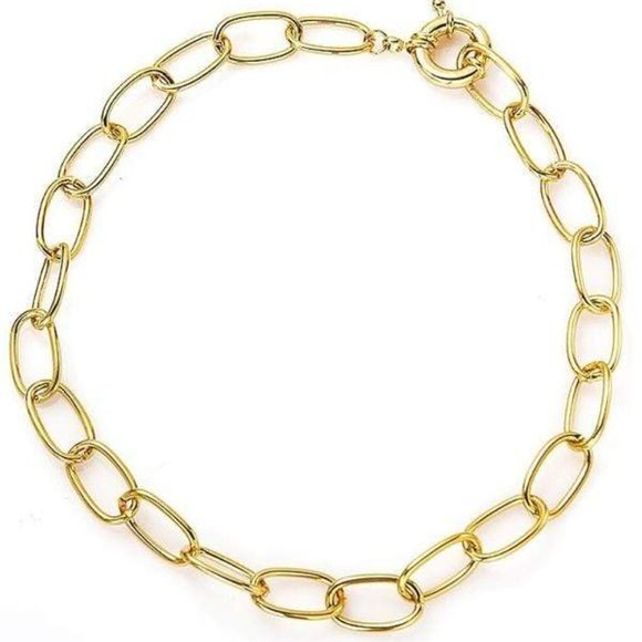 Tara Chain Gold Choker - Picture 2 of 2